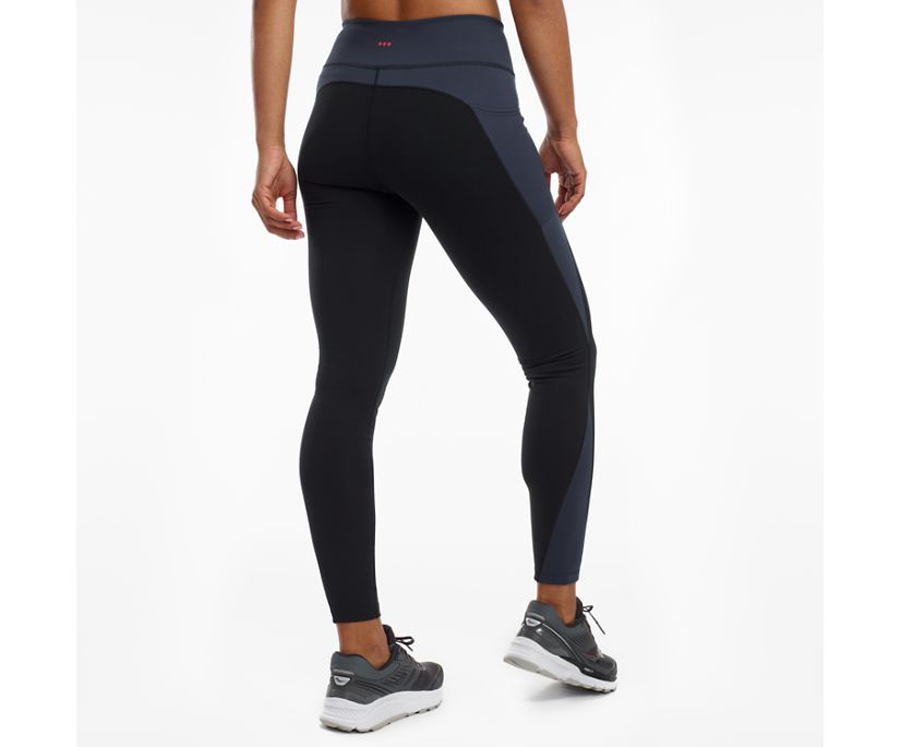 Women's Saucony Solstice 2.0 Pants Black | Singapore 334CTVE